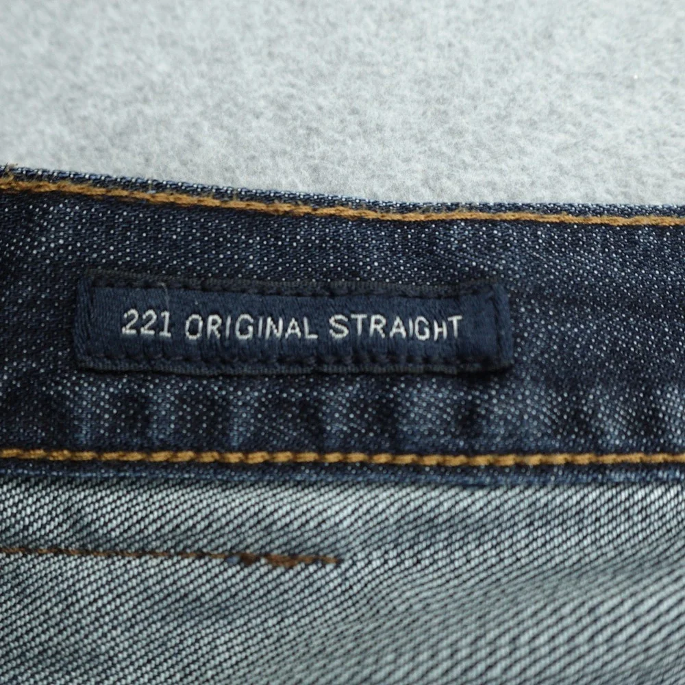 Lucky Brand Jeans Mens 40x32 Blue 221 Original Straight Dark Wash Denim‎